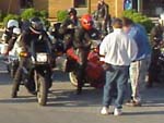 Me on black bike on the left